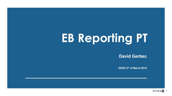 eb reporting pt