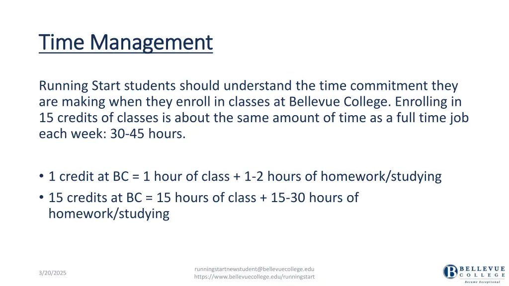 time management time management