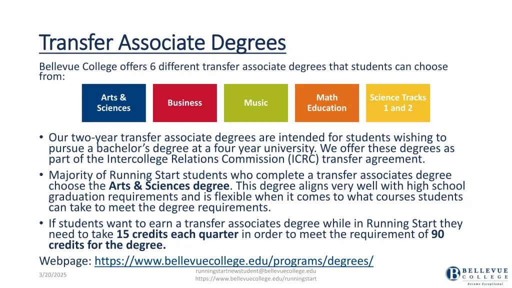 transfer associate degrees transfer associate 1
