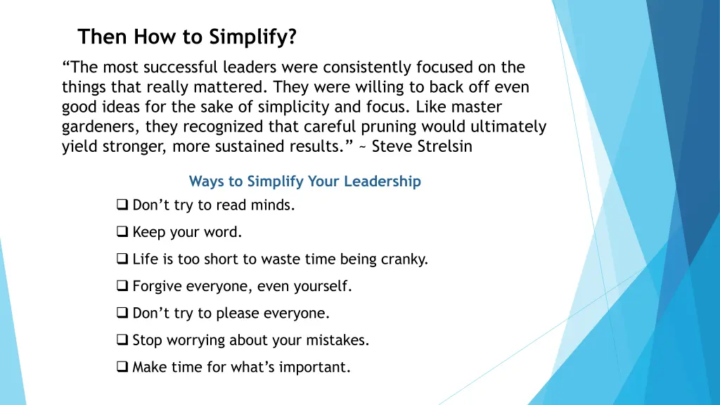 then how to simplify