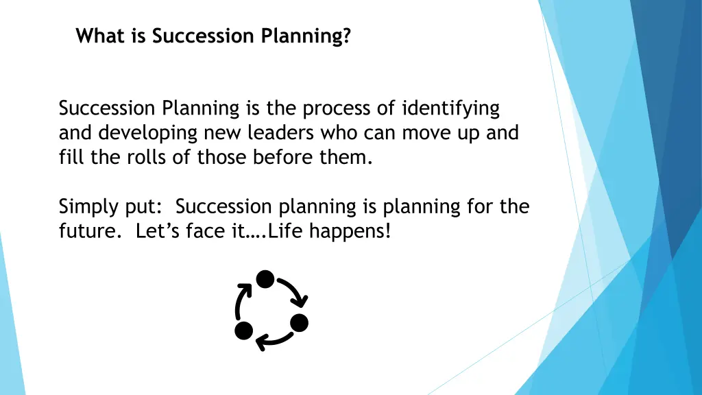 what is succession planning