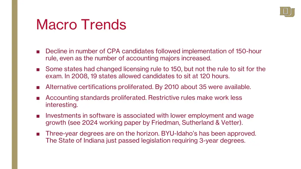 macro trends