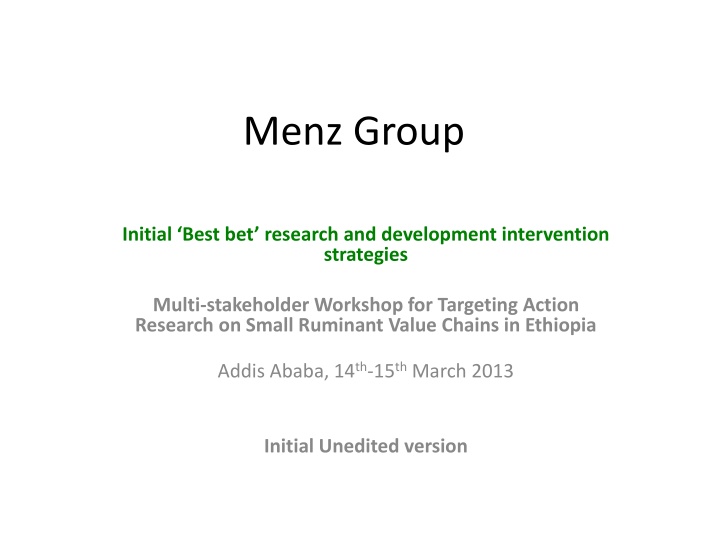 menz group