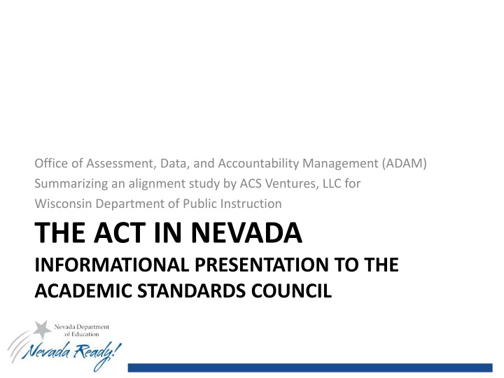 office of assessment data and accountability