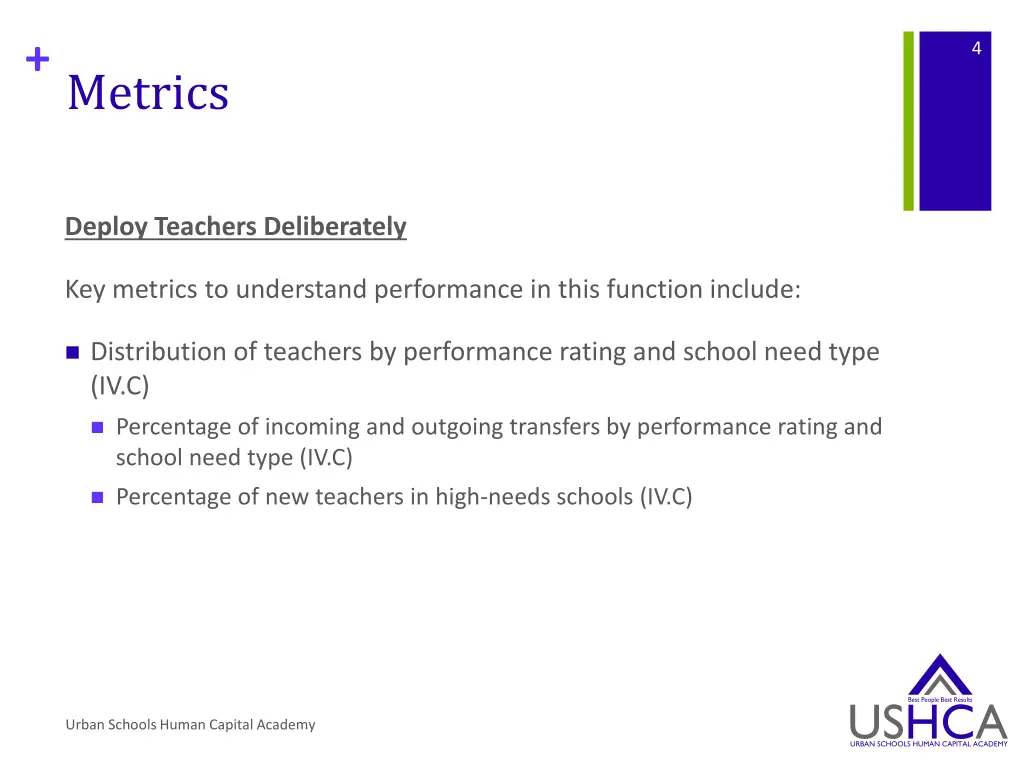 metrics