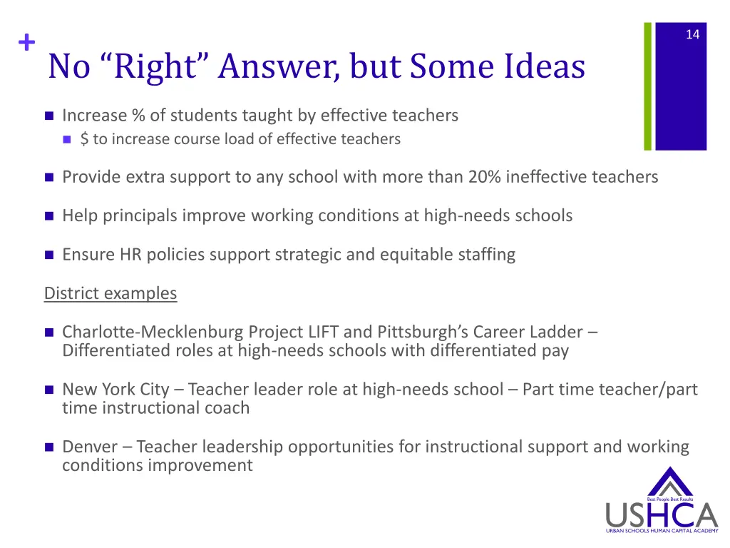 no right answer but some ideas