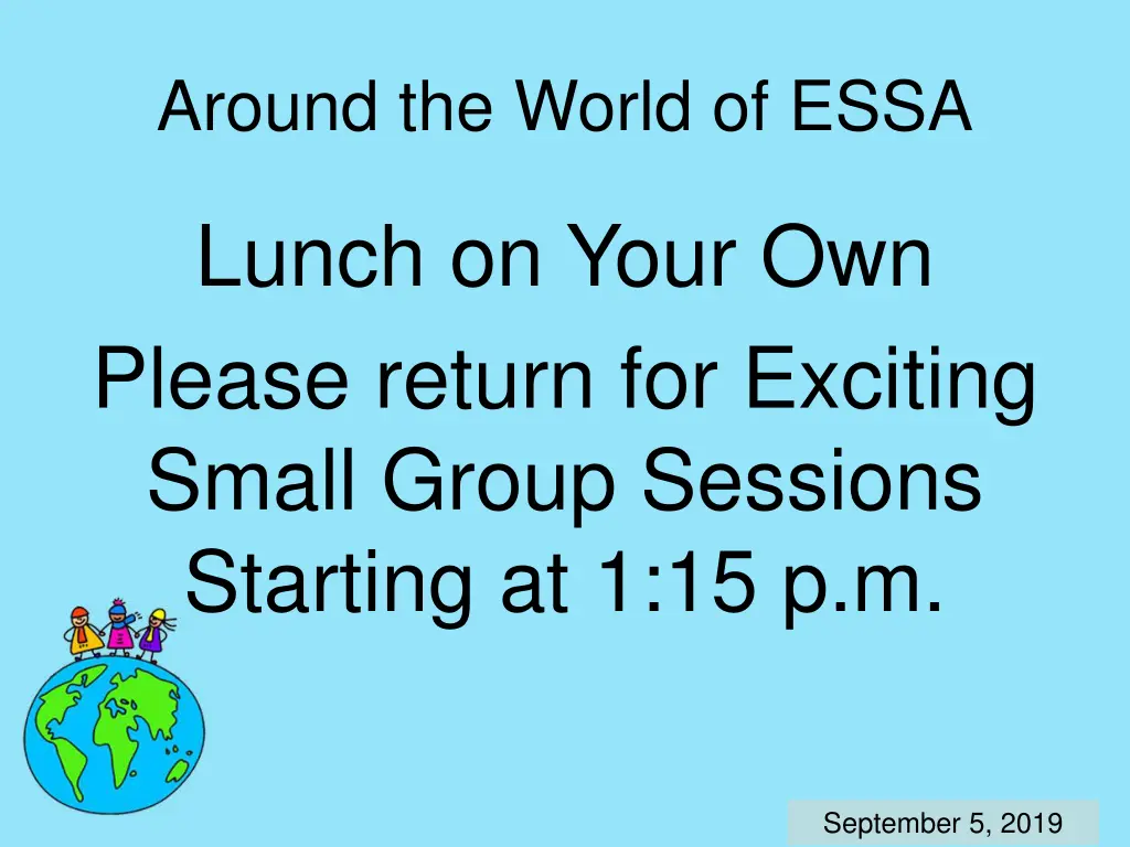 around the world of essa 4