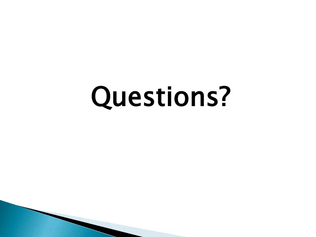 questions