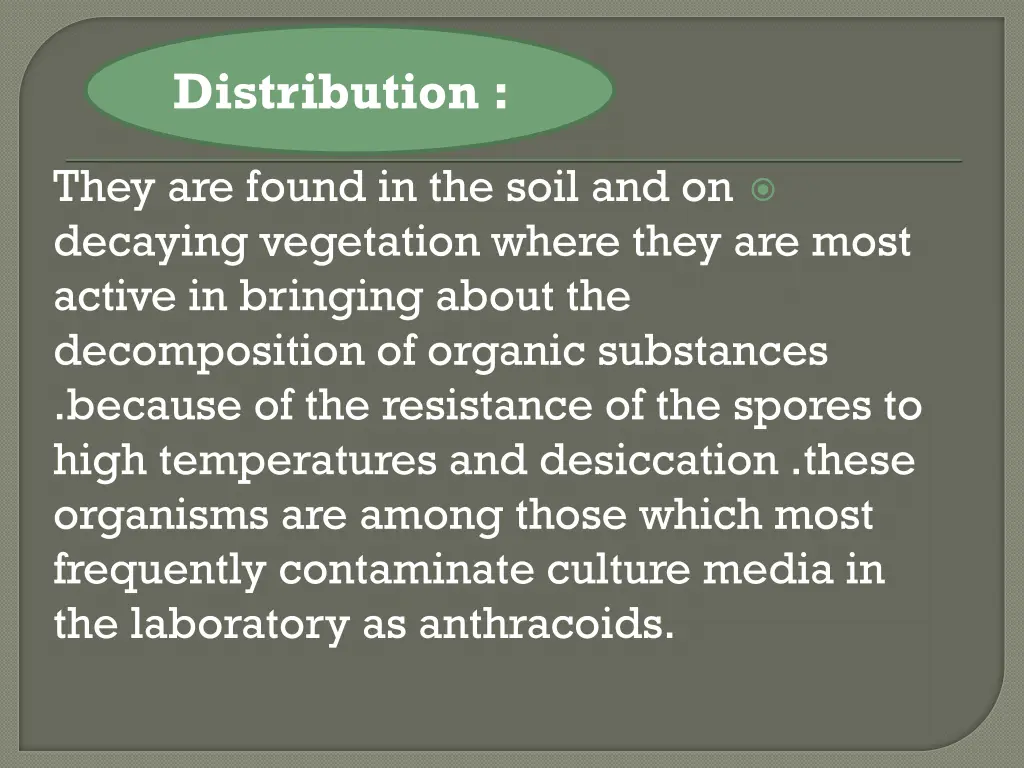 distribution