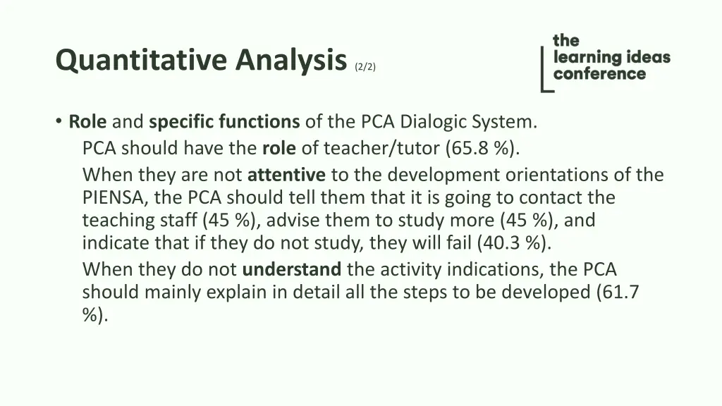 quantitative analysis 2 2