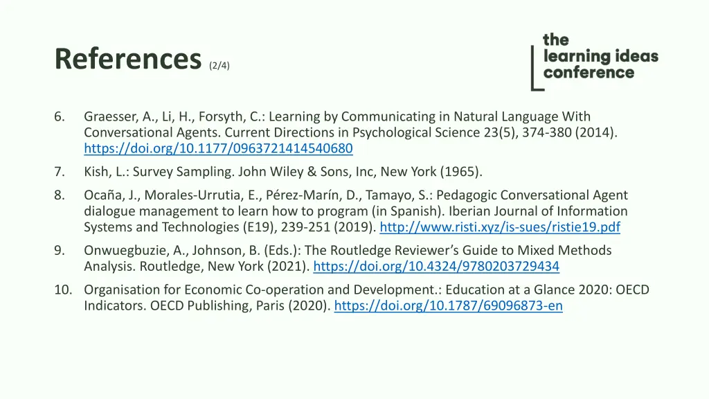 references 2 4
