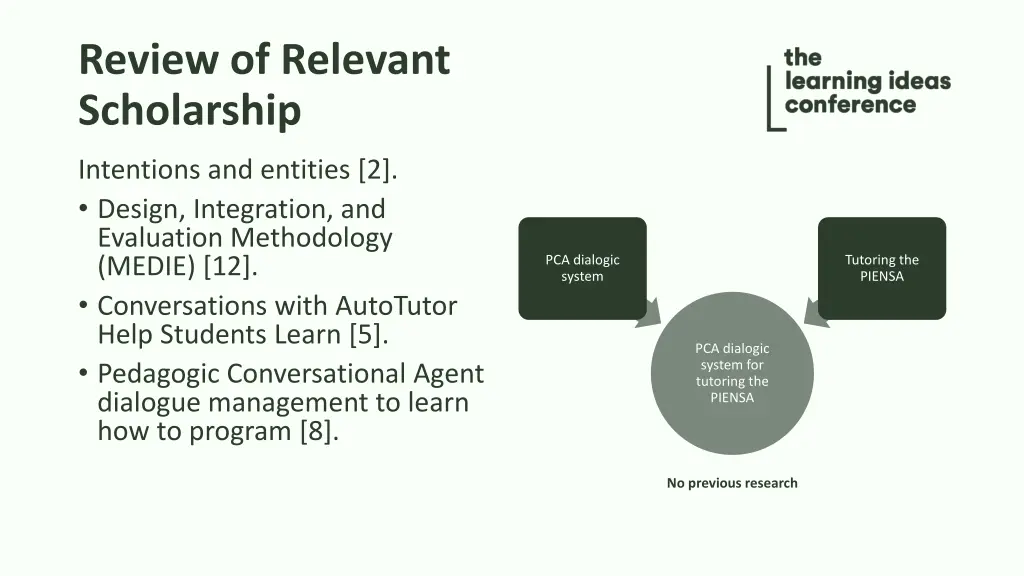 review of relevant scholarship