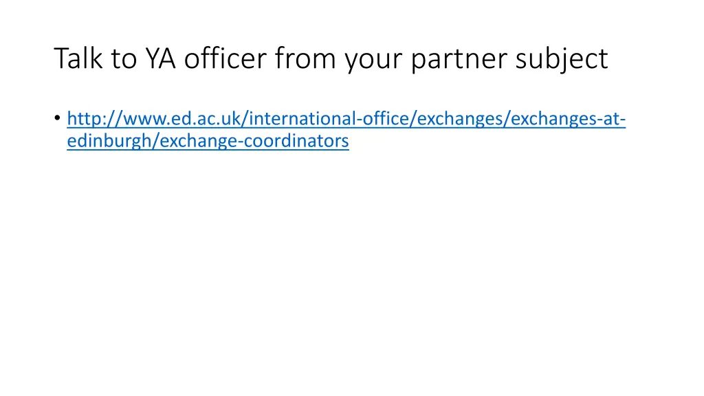 talk to ya officer from your partner subject