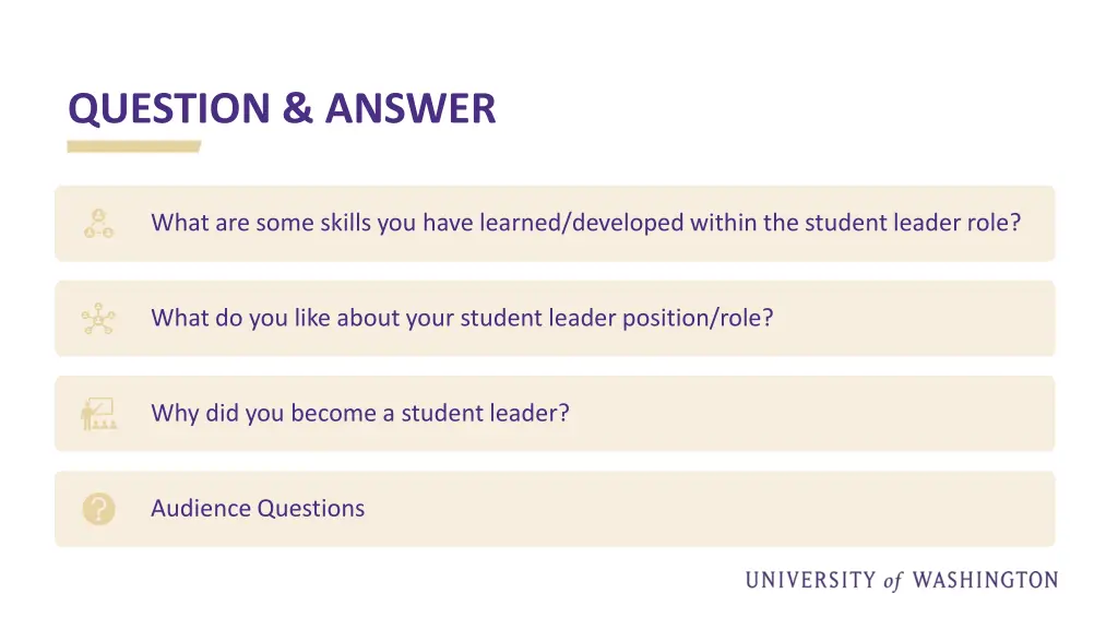question answer