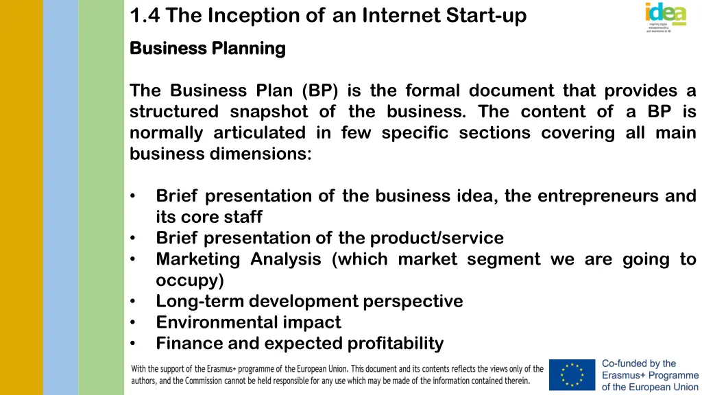 1 4 the inception of an internet start up 4