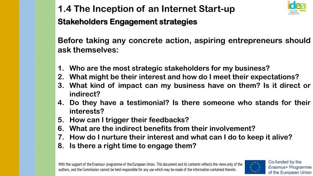 1 4 the inception of an internet start up 6