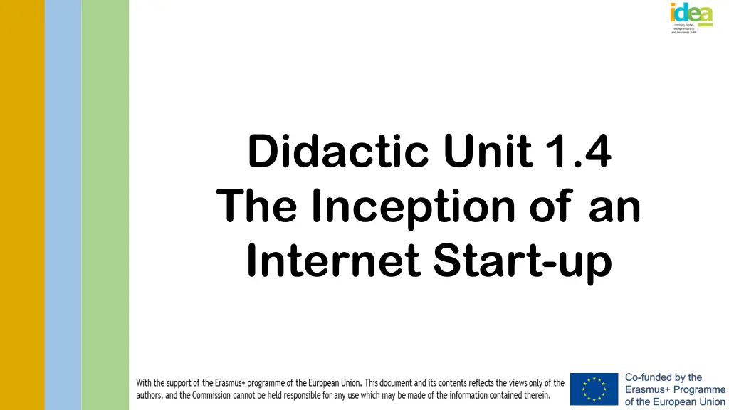 didactic unit 1 4 the inception of an internet