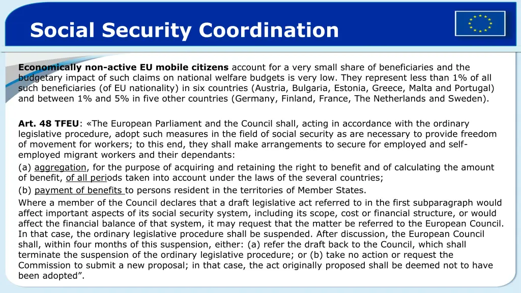 social security coordination 1