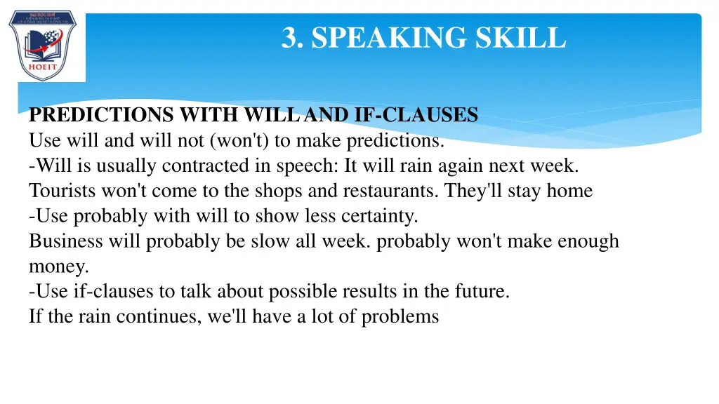 3 speaking skill