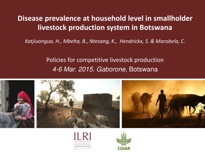 disease prevalence at household level