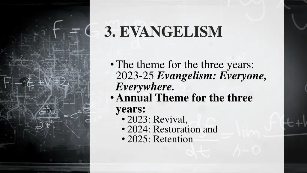 3 evangelism 1