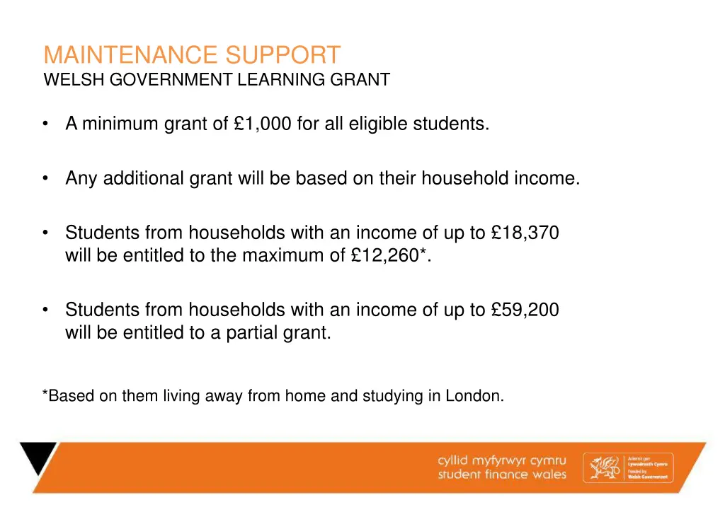 maintenance support welsh government learning