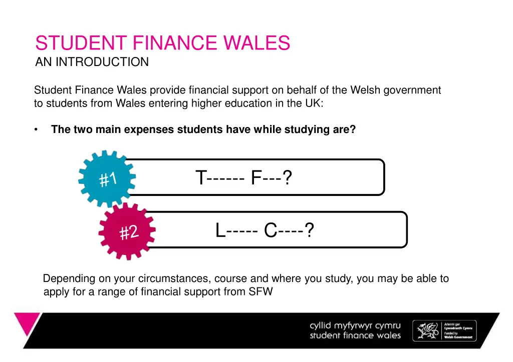 student finance wales an introduction