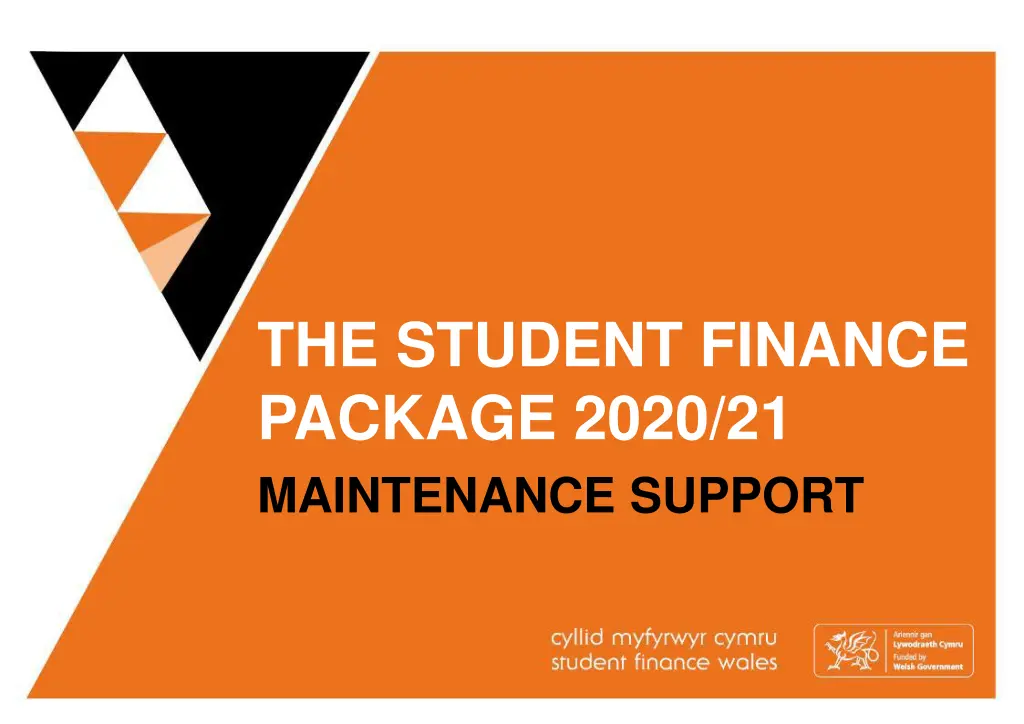 the student finance package 2020 21 maintenance