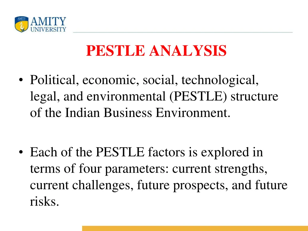 pestle analysis