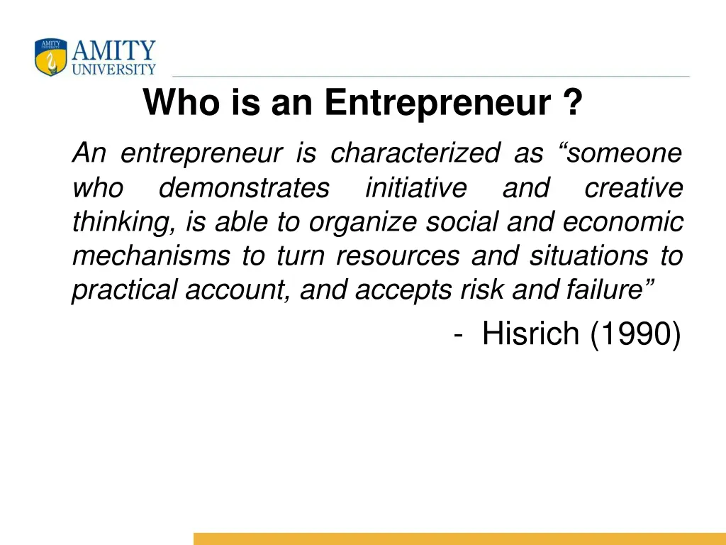 who is an entrepreneur an entrepreneur