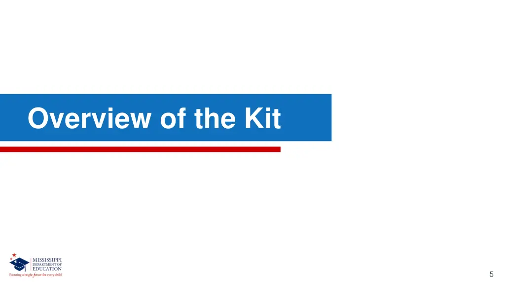 overview of the kit