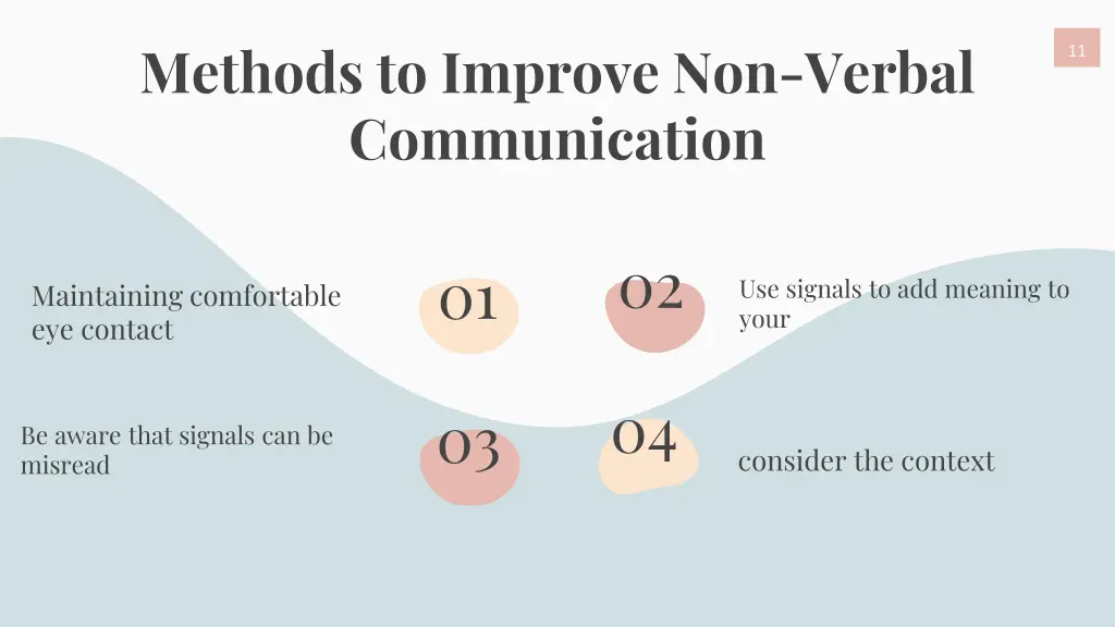 methods to improve non verbal communication