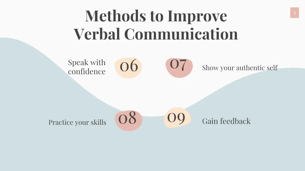 methods to improve verbal communication 1
