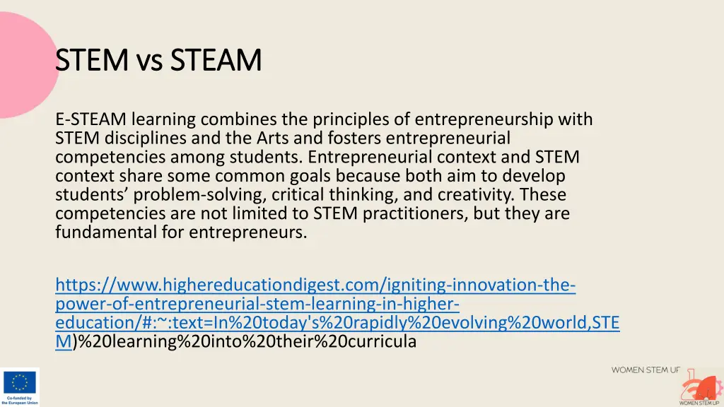 stem vs steam stem vs steam