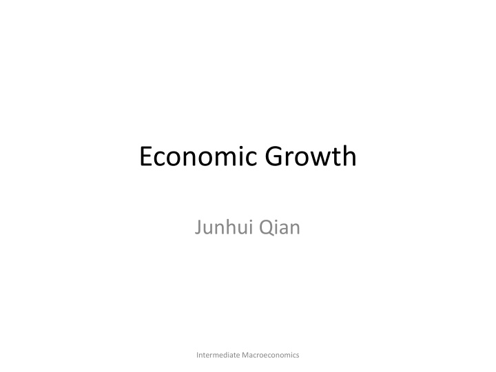 economic growth
