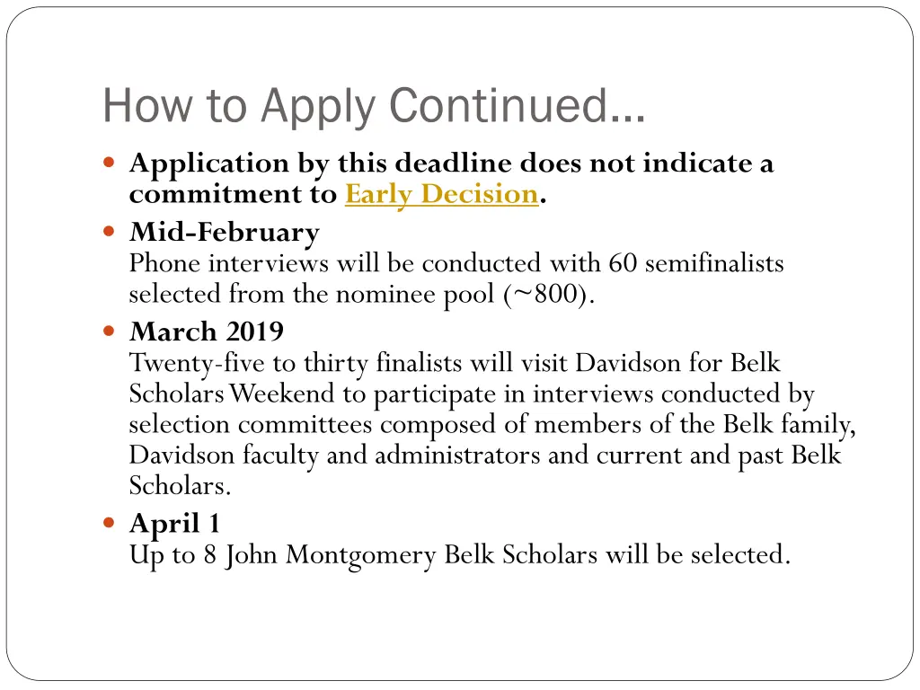 how to apply continued application by this