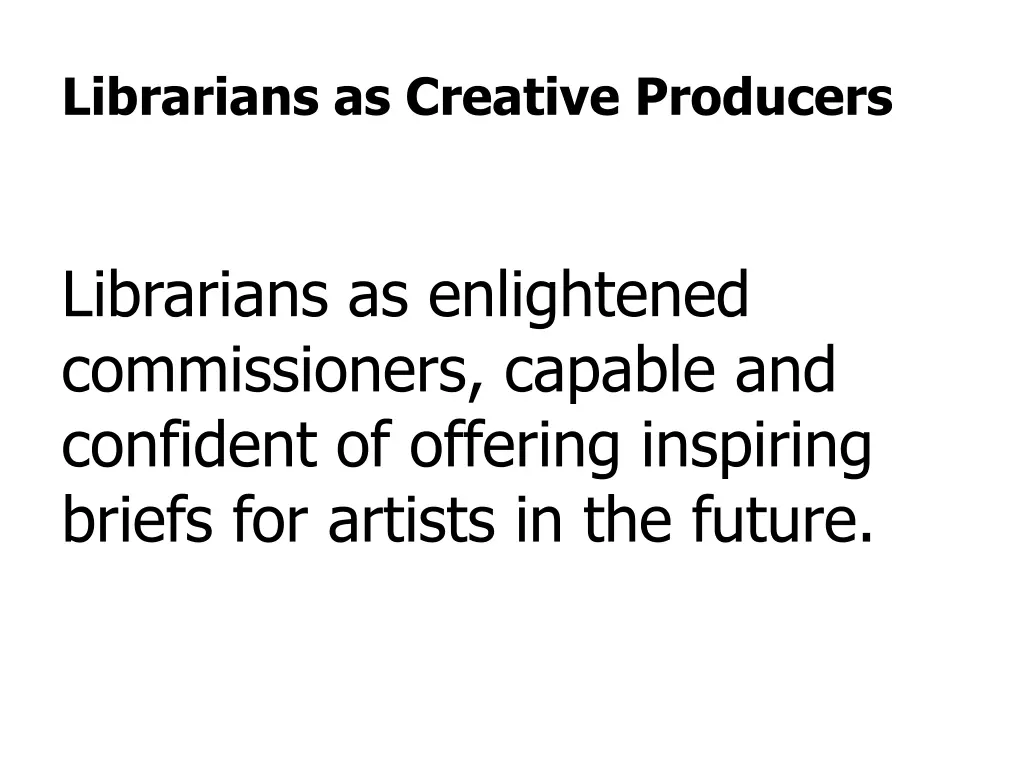 librarians as creative producers