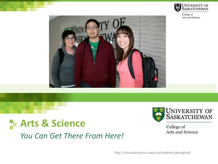 arts science you can get there from here