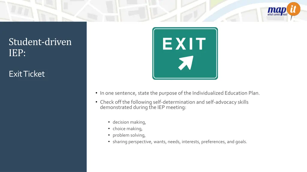 student driven iep 7