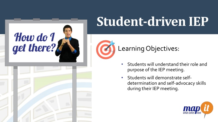 student driven iep