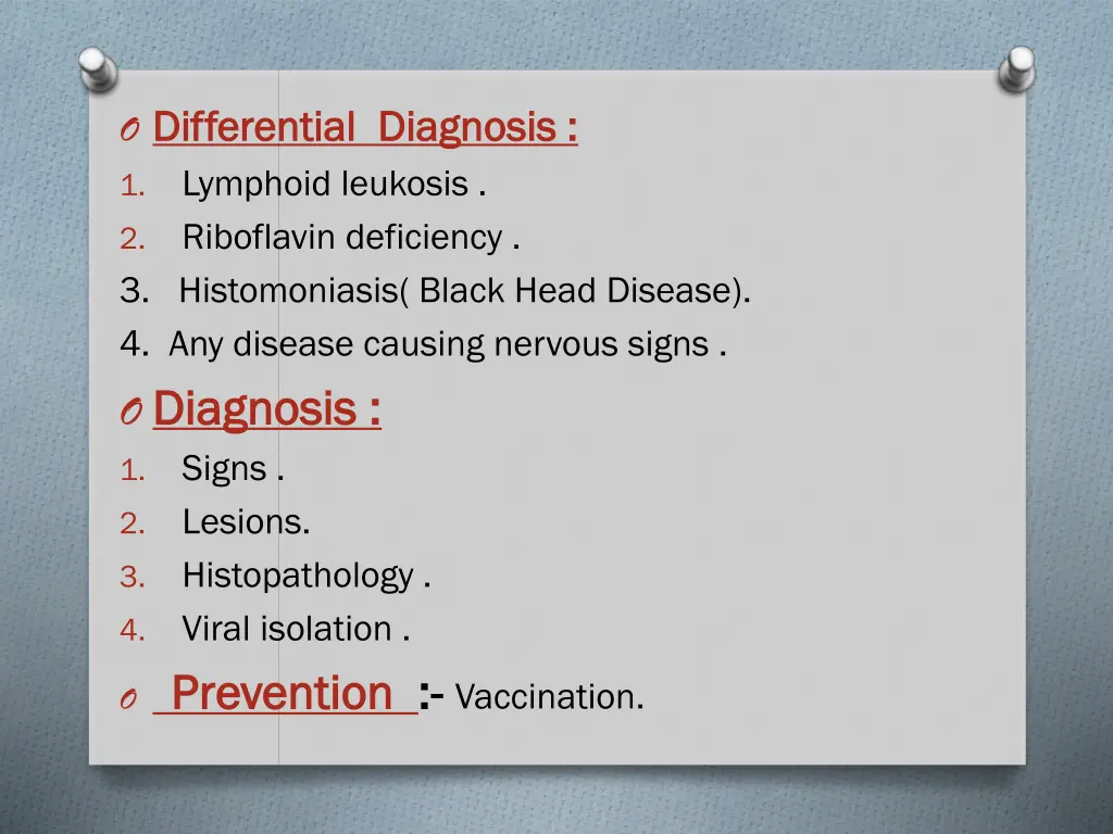 o differential differential diagnosis 1 lymphoid