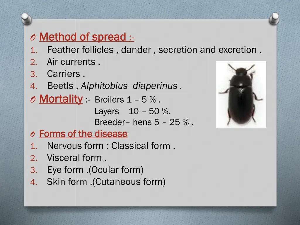 o method of spread method of spread 1 feather
