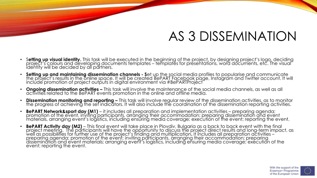 as 3 dissemination