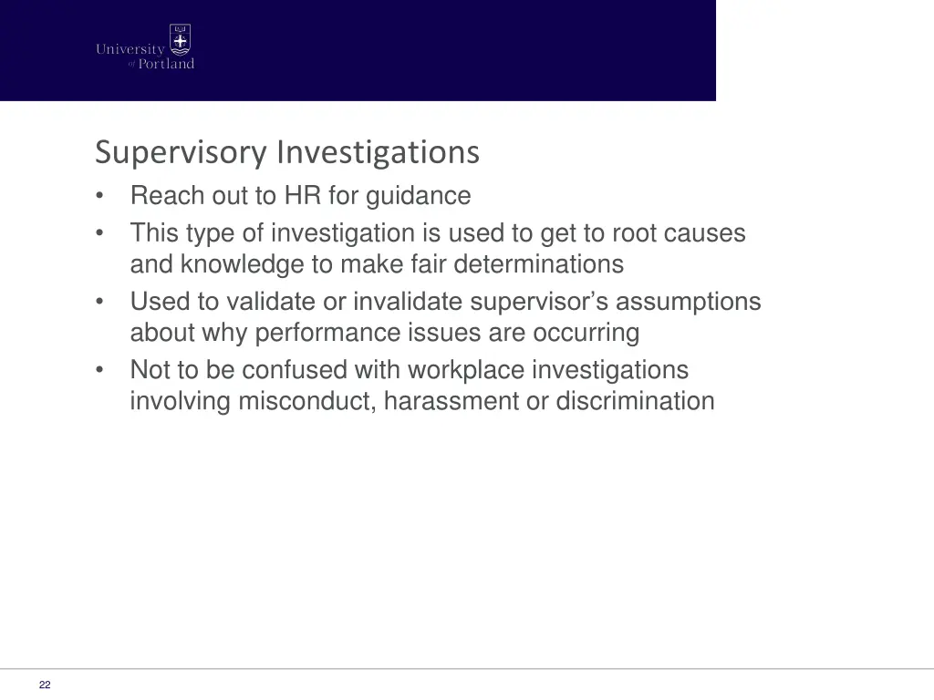 supervisory investigations reach