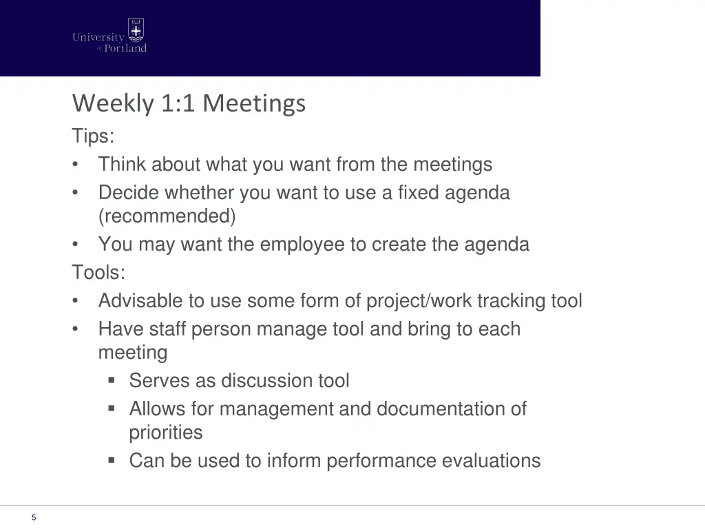 weekly 1 1 meetings tips think about what