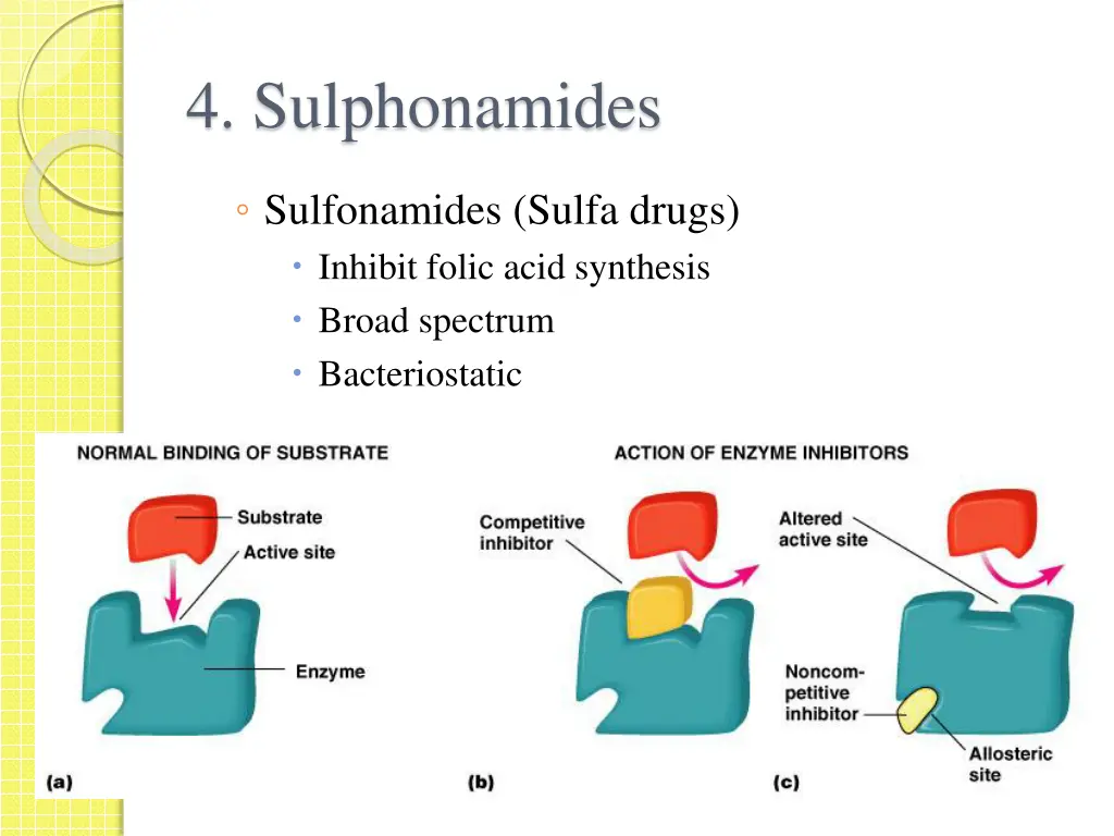 4 sulphonamides