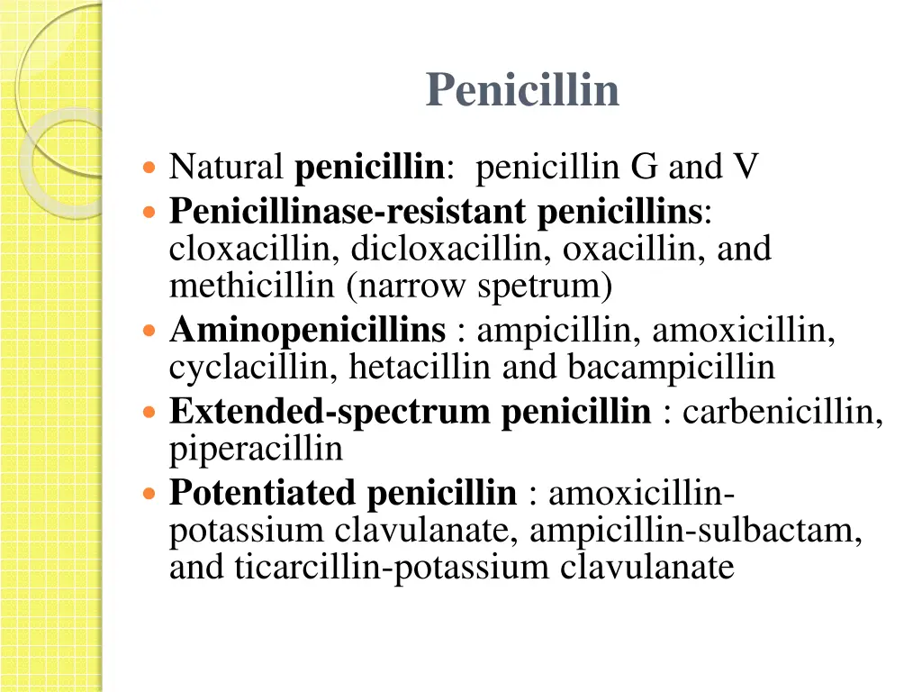 penicillin