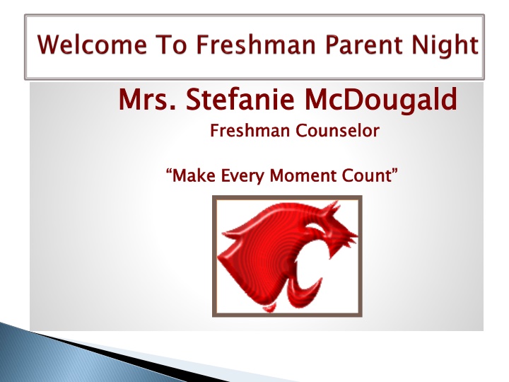 mrs stefanie mcdougald freshman counselor