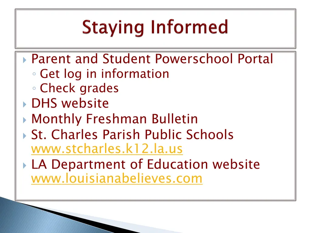 parent and student powerschool portal