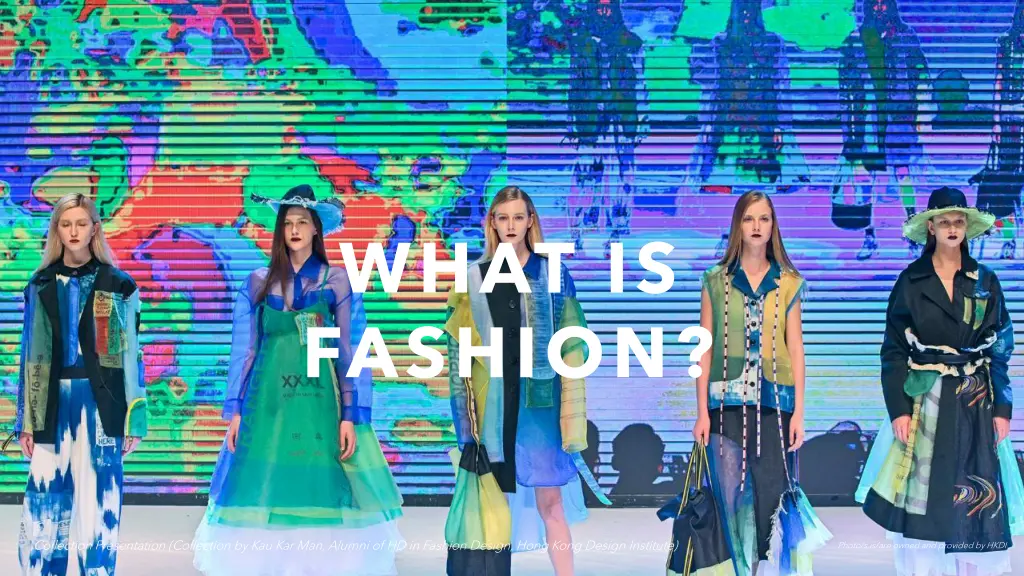 what is fashion